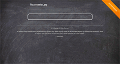 Desktop Screenshot of frazeecenter.org